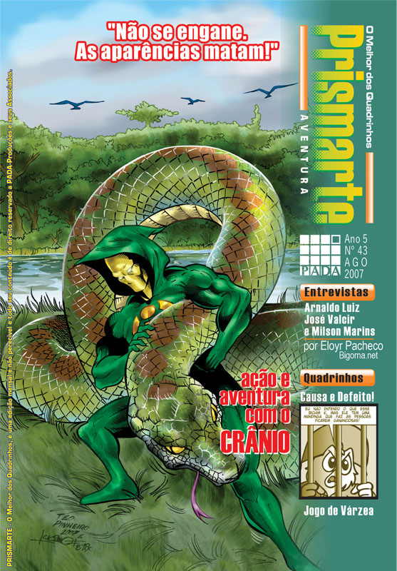 PRISMARTE 43- Crânio - A morte chega Rastejando