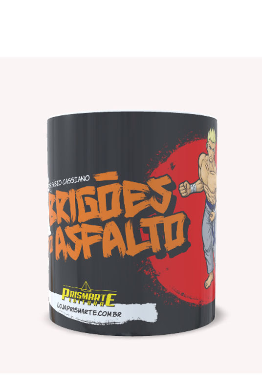 Caneca porcelana Brigões do Asfalto- 300ml - Imagem 2