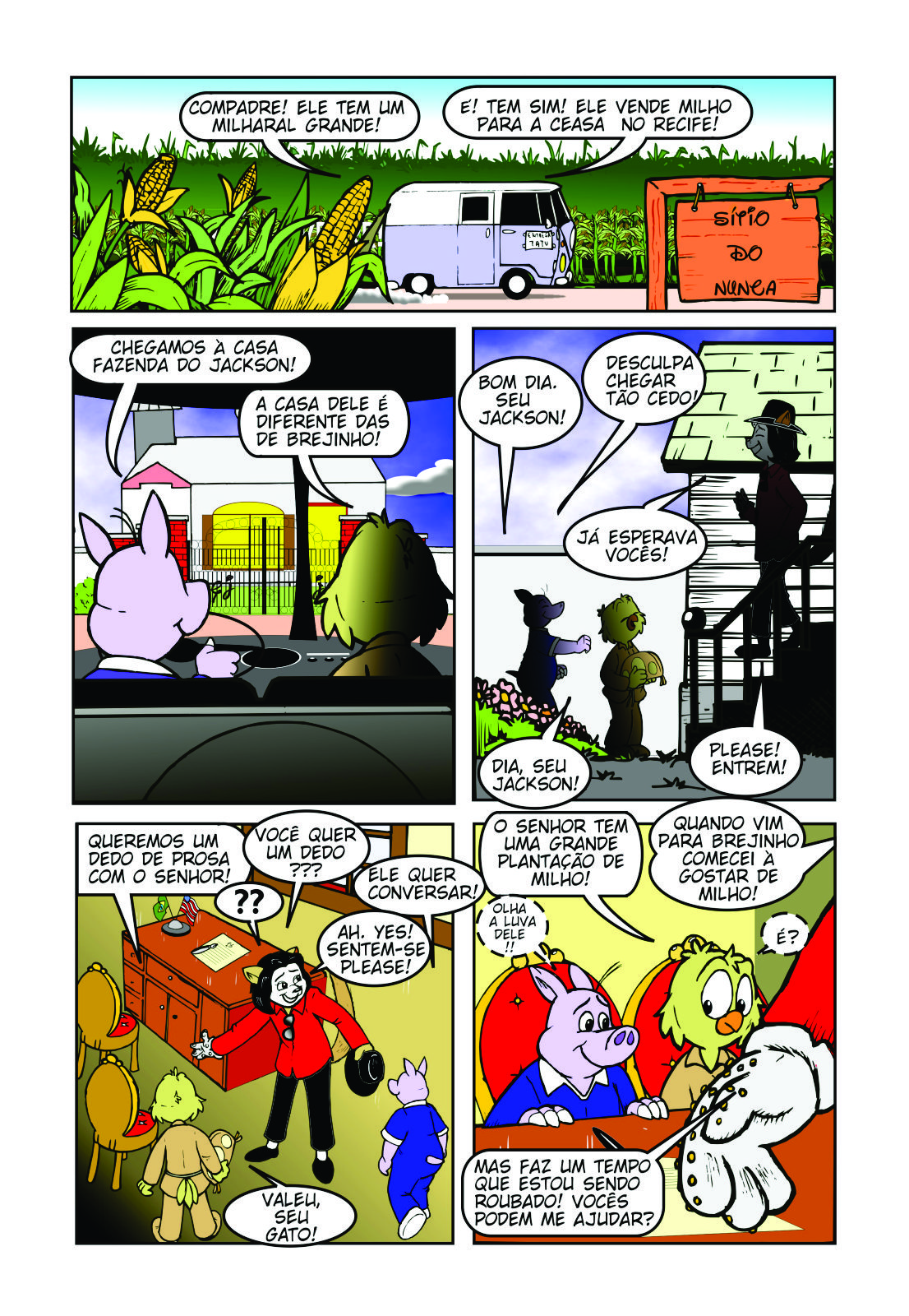 AS AVENTURAS DO ZÉ CORUJA 24 - O GATO JACKSON - Imagem 2